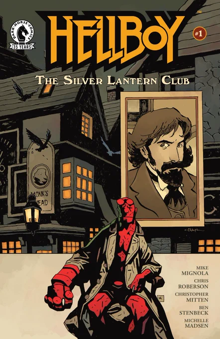 .@SuperHeroHype has the first look at HELLBOY: THE SILVER LANTERN CLUB #1, on sale tomorrow from @DarkHorseComics.

https://t.co/vynDiMsZtt 