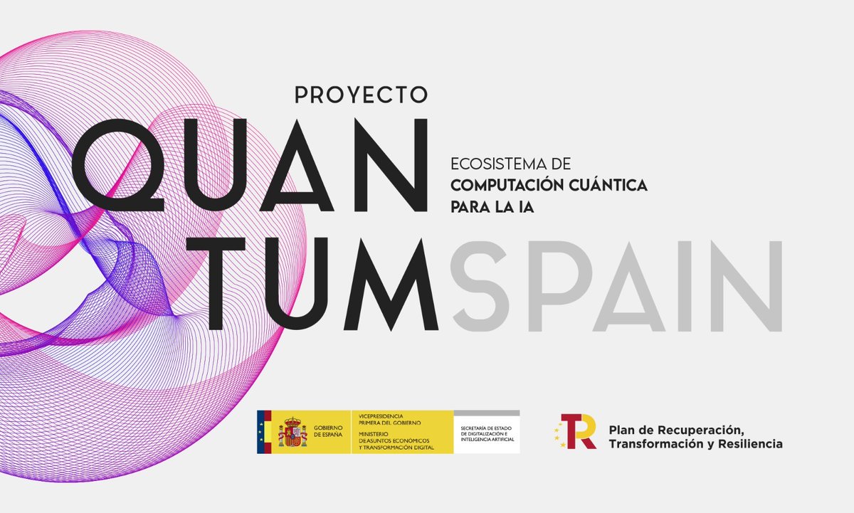 El Gobierno impulsa la creación del primer ecosistema de computación cuántica del sur de Europa👉
#QuantumSpain

➡️22M€ en 2021 y hasta 60M€ en próximos años para desarrollar la #IA, el progreso tecnológico y la creación de empleo de alta cualificación