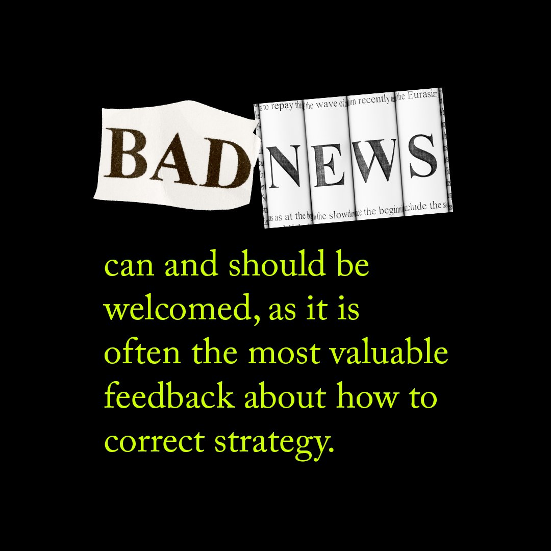 The truth may hurt, but it hurts even more when you make decisions based on misleading versions of the truth. Therefore, never discourage people from bringing you bad news. Learn more in The #HiddenTruths at bit.ly/3bbkYXE

#CEO#Leadership #BusinessStrategy