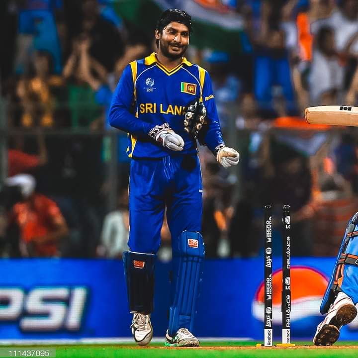 HAPPY BIRTHDAY      Kumar Sangakkara    He turns 4  4  today   