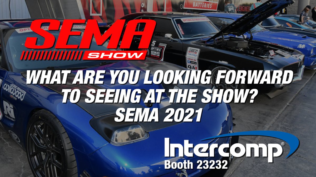 One week out from #SEMA2021 – what are you looking forward to seeing at the show?