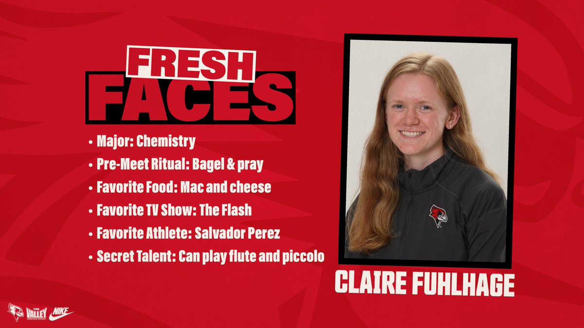 ɪɴᴛʀᴏᴅᴜᴄɪɴɢ: Claire Fuhlhage

Claire joined ISU after competing for two seasons at UMKC. She has finished in the #Redbird top-5 in all three races that she has competed in this season! Read more about Claire ⬇️

#redbirdTFXC | #WeAreOne