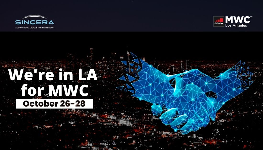 sinceraservices's tweet photo. How can you accelerate your 5G rollout and monetize it?
#Sincera can help you Integrate, Analyze and Act on data with #1Data platform and network consulting.
Let’s schedule a time to meet: https://t.co/3P1URaUYzx
#mwcla21 #5G https://t.co/8Aj4uRjmwc
