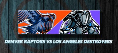 ladestroyers's tweet photo. week 1 finals Starts soon! You know what that means 😏 come watch LA destroyers destroy the @denver_raptors on November 13th with @watchvrsn 🔥
#esportsgaming #esports #vr #echovr #echoarena #echo #vrml #vrmlechoarena #vrmasterleague #oculus #oculusquest2 #denvor #raptors https://t.co/klBfBR2ovu