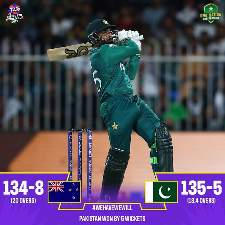 Hiareeb's tweet image. Another PERFECT Win!
Pakistan make it two out of two in the #PAKvNZ 🏏❣️💯 #SecurityIssuesSorted #T20WorldCup2021
#T20WorldCup
