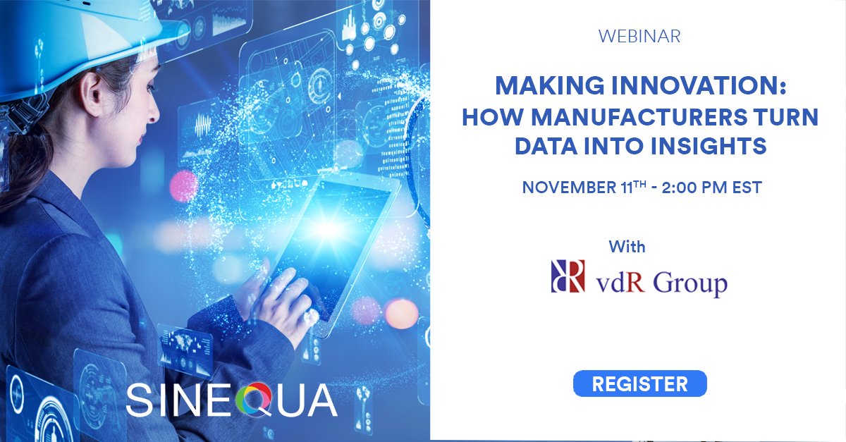 Learn how leading #manufacturing organizations are connecting the dots across their CAD data, PLM, ERP, PDM, CRM systems, and much more to boost productivity, reduce costs, and #AccelerateInnovation. Join our upcoming webinar with <a href="/vdrgroup/">The vdR Group</a> 
Register here: bit.ly/3pJkBft