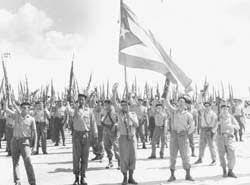 26 de octubre de 1959. Cuba. Se crean las Milicias Nacionales Revolucionarias.