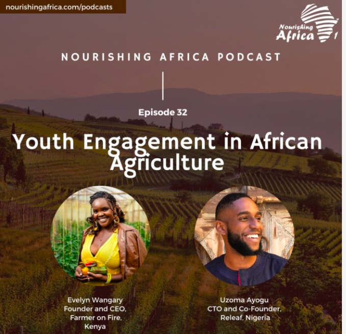 chefsfordev's tweet photo. On this special edition of the Nourishing Africa podcast with Evelyn Wangary and Uzoma Ayogu, they highlight the groundbreaking work that African youth are doing in the Agribusiness space. Full podcast @nourish_africa.
#youthinagriculture #agribusiness #entrepreneurs https://t.co/1oNGMWNyBJ