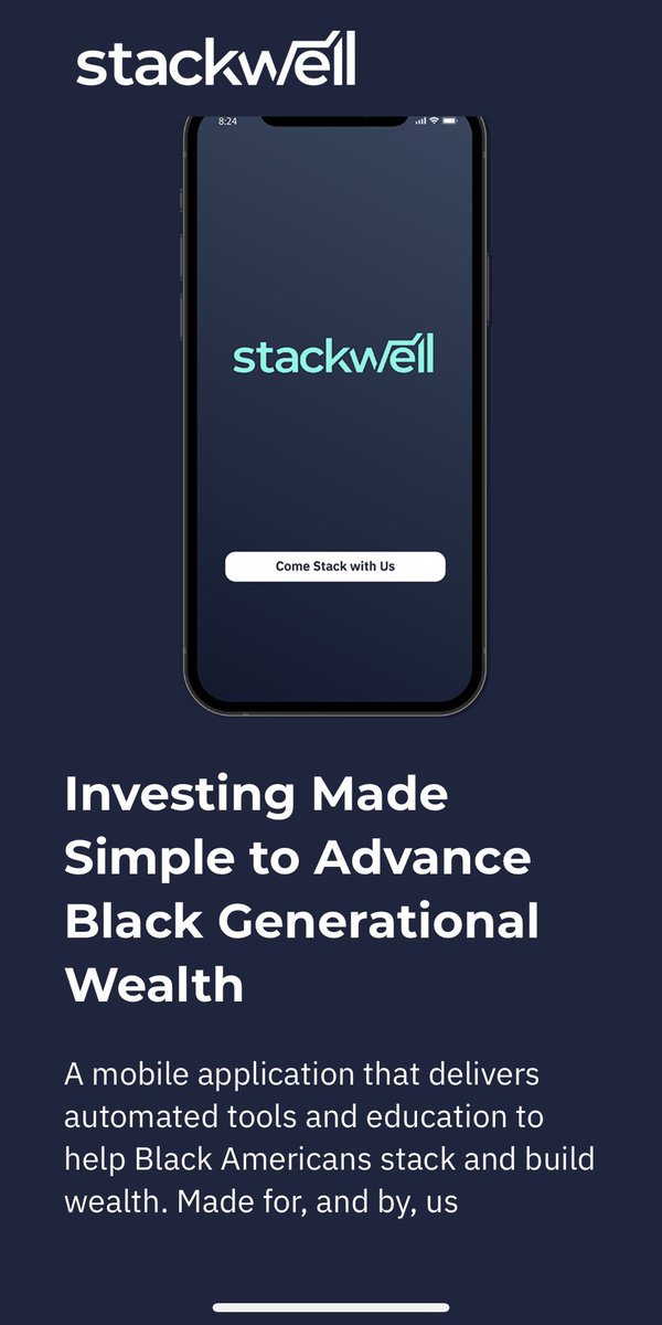 PurpleKaze's tweet photo. If you were to have saved $1 each day for the last 30 years with an average rate of return of 8.5 %, then you would have TWICE the wealth of what the median black family has today in America. Stackwell Capital is aimed to close the wealth gap! Come visit https://t.co/pIHcyPD6qP. https://t.co/mGQafIIVMv
