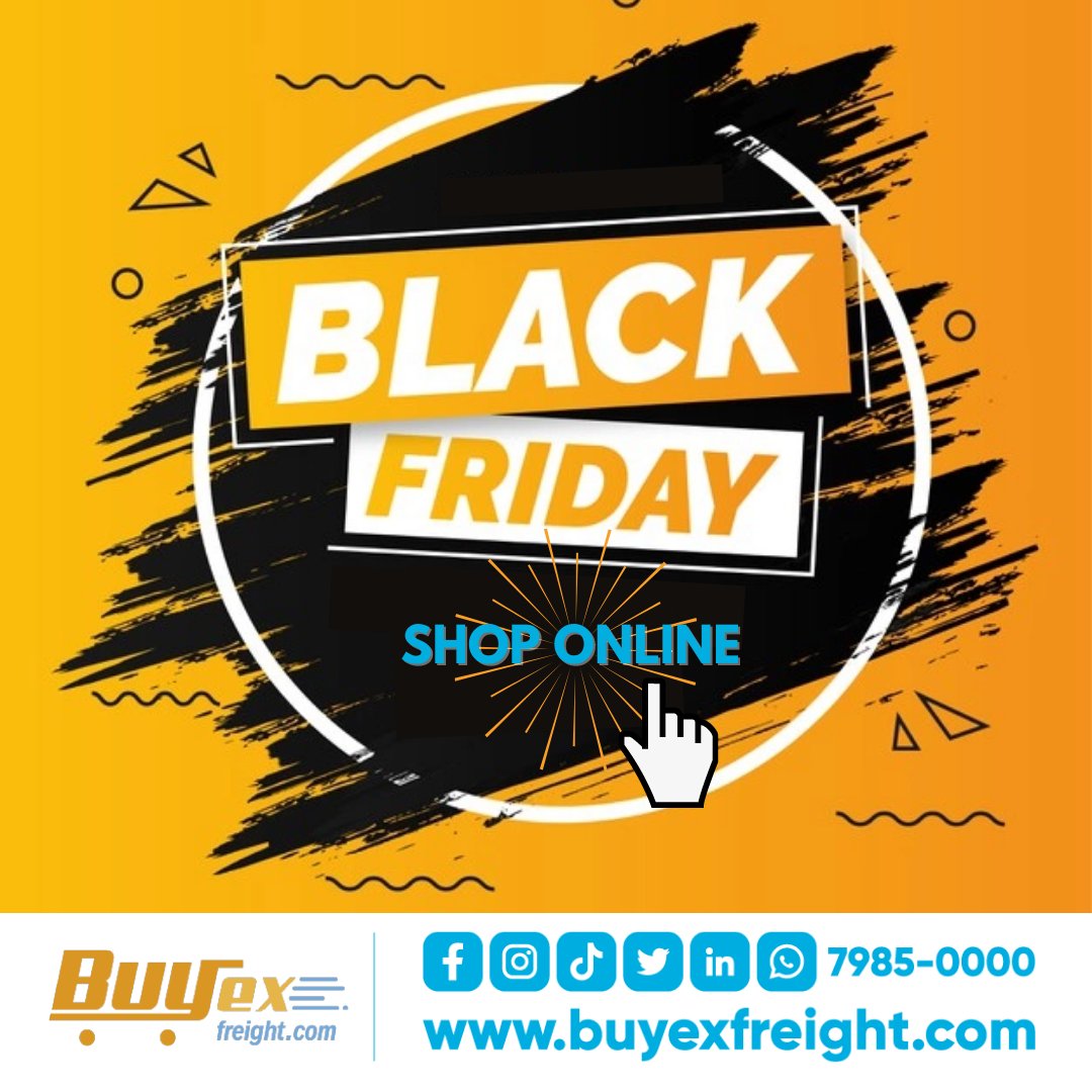 buyexfreight's tweet photo. BLACK FRIDAY SE ACERCA 😱
con miles de ofertas en tus tiendas en línea favoritas 🤩
Cotiza DESDE YA los productos que quieres traer 📲 escríbenos al inbox o a nuestro whatsapp 7985 0000
Visita nuestro sitio web https://t.co/scd8SiIVaH 
#buyexfreight 🛒
#CompraSinFronteras✈️ https://t.co/TbGz9gZMid