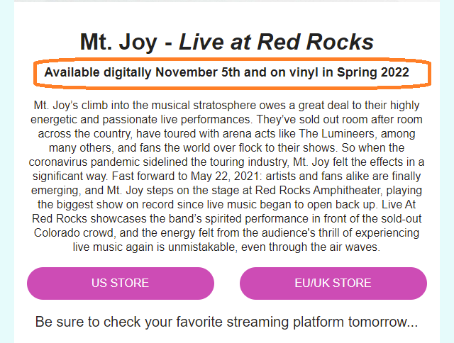 How bad is the vinyl backlog? Try 5+ months! Wowzers!