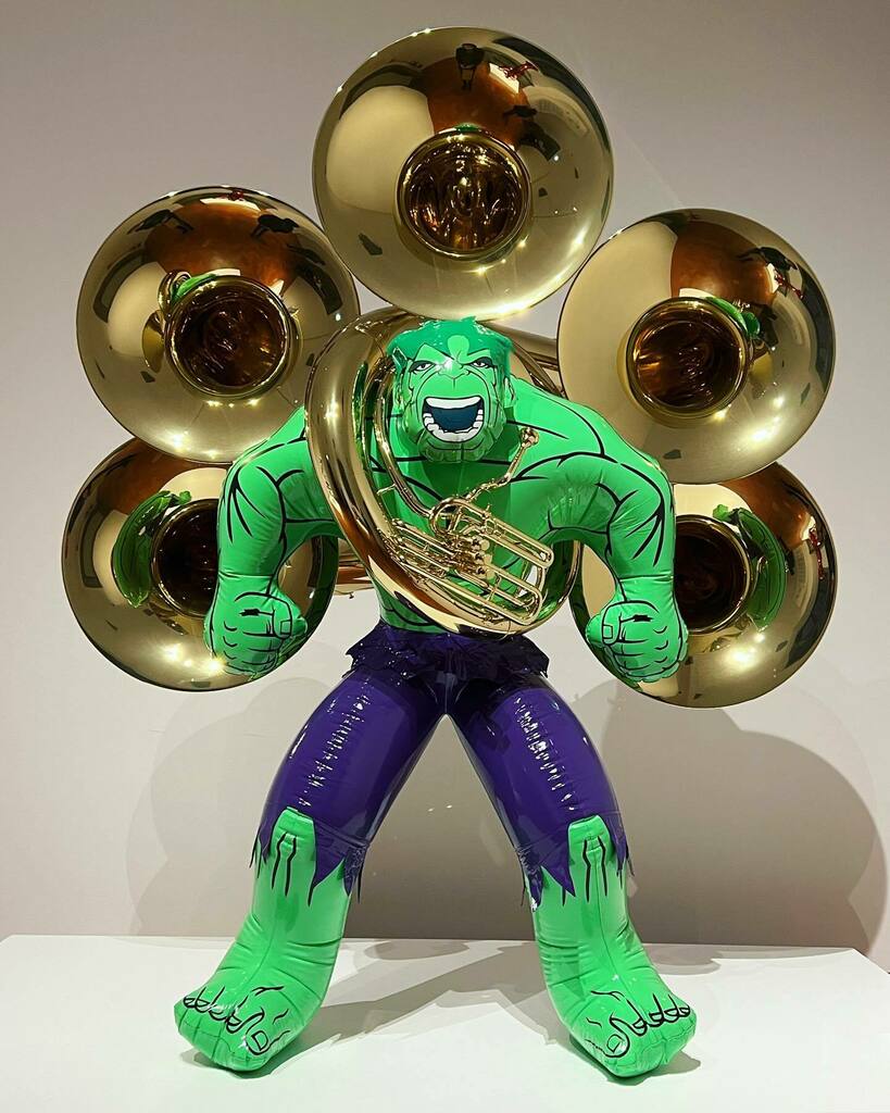 #thehulk by #jeffkoons at the #palazzostrozzi in #florence

I’ve never been that keen on Jeff but the show in Firenze is worth seeing - hulk with tubas is hard to ignore and somewhat adorable in an “elephant in the room” kind of way… though the flawl… instagr.am/p/CVgIt3zoxYE/