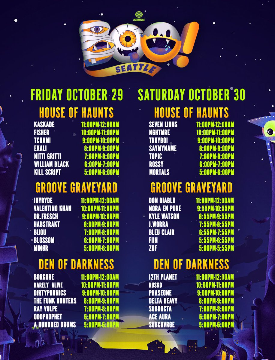 BOOHalloween__'s tweet photo. Seattle are you ready to take on the TERROR? πβ‘οΈ #BOOHalloween hits the WaMu Theater this weekend!
What are you most excited to experience? Remaining tickets on sale NOW! β https://t.co/VoP7YsOoCk https://t.co/QpaVhDji3W