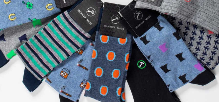 HammerMade's tweet photo. Treat your feet! Shop all new socks now in store and online here: https://t.co/cpnurEUeW4
#hammermade #mensfashion #mensstyle #menssocks https://t.co/n0feRuXOdE