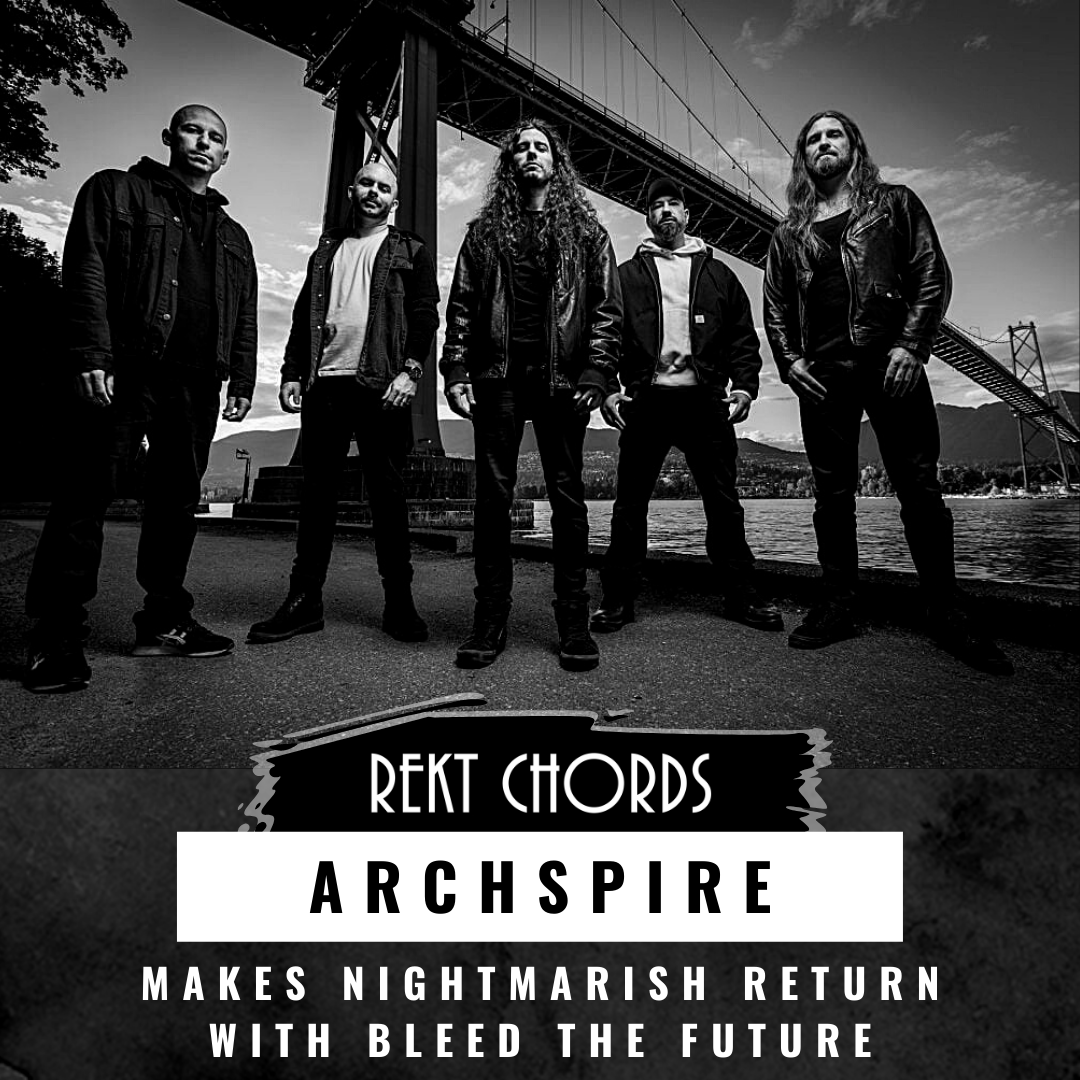 .@archspireoband frontman Oliver Aleron discusses the nightmares that inspired the Vancouver death-metal phenom's upcoming record 'Bleed the Future' - dropping October 29! 

Read now: rektchords.com/post/archspire
⁠