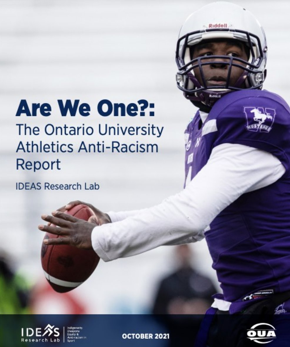 ⬇️OUA ANTI-RACISM REPORT⬇️
kpe.utoronto.ca/sites/default/…

#canadiansport #OUA #varsitysports #BLM #equity #antiracism #ontario #university