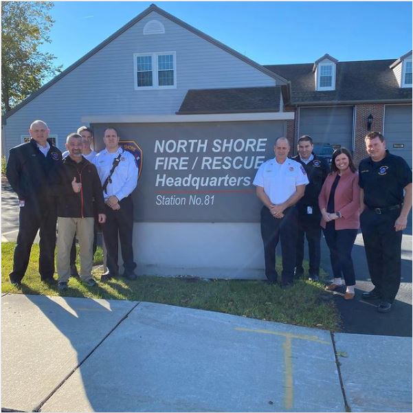 Always thankful to share our own Dr. Trent Nessler's passion for wellness with others, including the North Shore Fire Department. Learn more at justrebound.com

#SafeMovement #InjuryRecovery #FirstResponders #InnovativeWellness