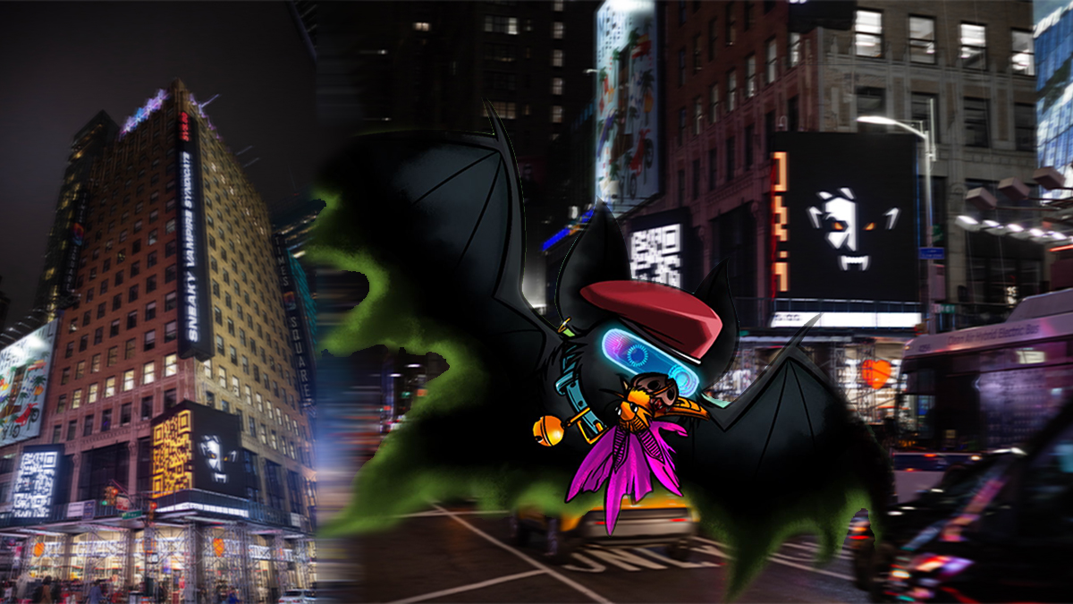 My Vamps are so happy to have their Bat Companion's! Great artwork again by <a href="/notthetechguy/">Jack L</a> <a href="/SVSNFT/">Sneaky Vampire Syndicate</a> 

#vampfollowvamp #svs #svsnft #nftart #nftcollector #NFTCommunity #thelair #NFTs