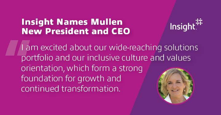 artolvera616's tweet photo. I'm excited to share that @JoyceAMullen will be @InsightEnt's next president and CEO, carrying forward our unique value as an end-to-end tech provider solving today's most critical digital business needs. 🔗https://t.co/NeGXy0z7Tb https://t.co/A0ITLXKNov
