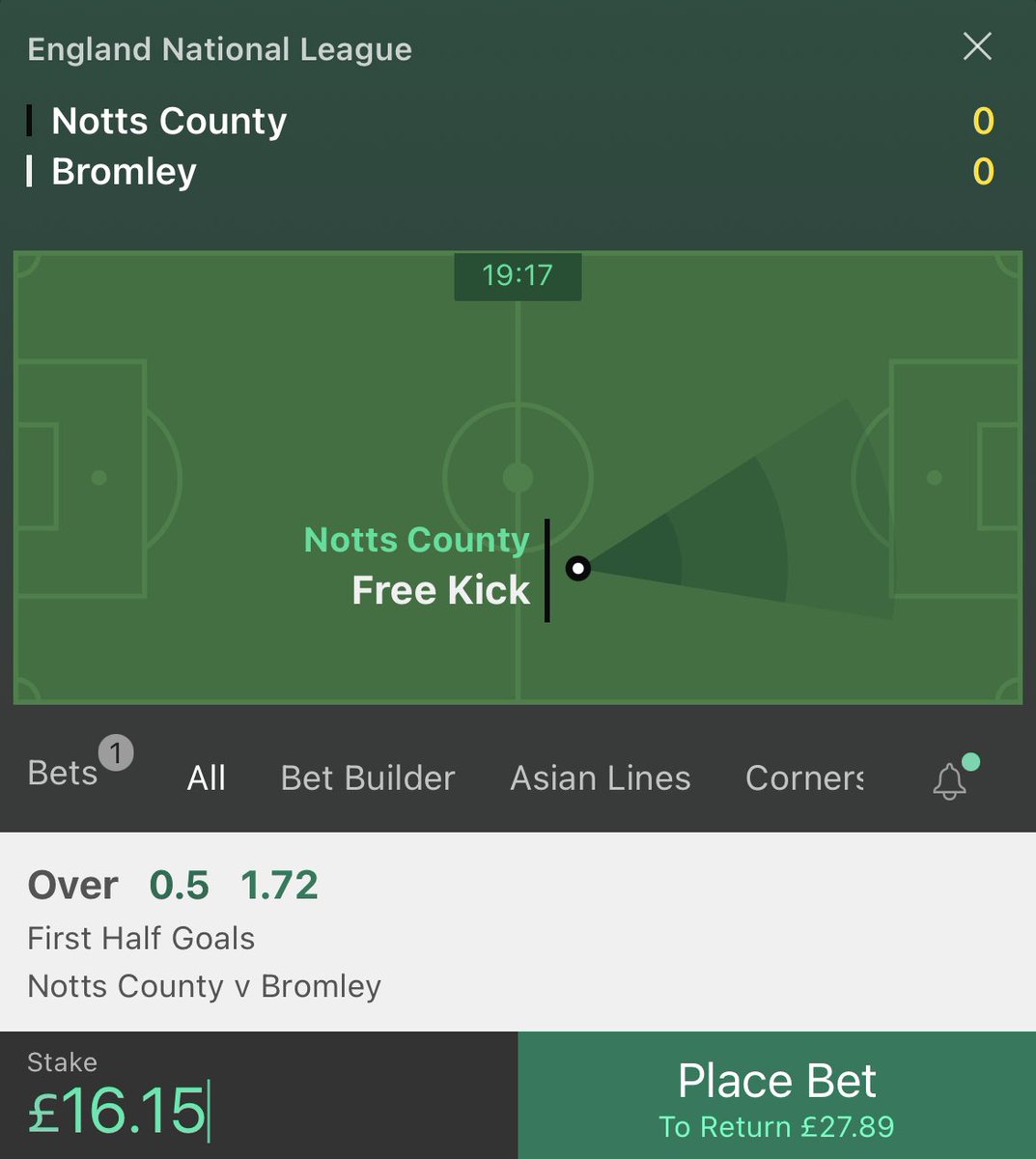 OC_Tipster's tweet photo. ⚒️ Odin's £10 - £50 ⚒️
Bet 2: £16.15
Odds: 1.72
Bank: 
League: England National 🏴󠁧󠁢󠁥󠁮󠁧󠁿 

❤️ &amp; RT if you're on https://t.co/CkcGDUJAnd