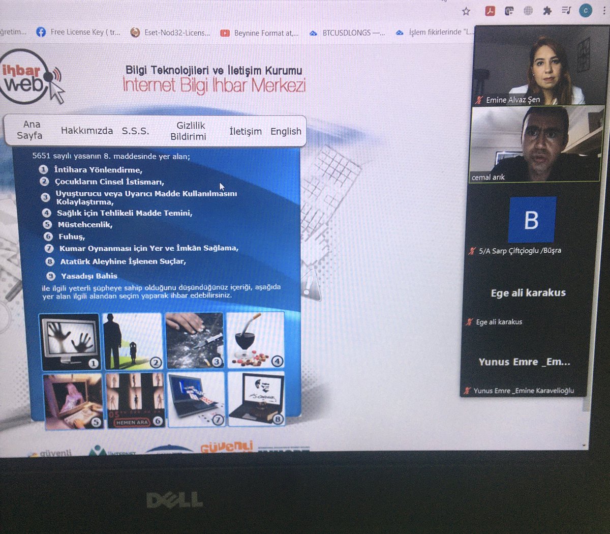 ✔️Veli Akademileri projesi kapsamında“İnternet ve Sosyal Medya Kullanımı” konulu eğitim Uzman Cemal ARIK tarafından Okul Psikolojik Danışmanı Emine ALVAZ ŞEN moderatörlüğünde verilmiştir.
✔️Katılımcılarımıza teşekkür ederiz.
<a href="/CekmekoyMEM/">Çekmeköy İlçe Millî Eğitim Müdürlüğü</a> <a href="/burhan131/">Burhan BAYRAK</a> @veliakademileri