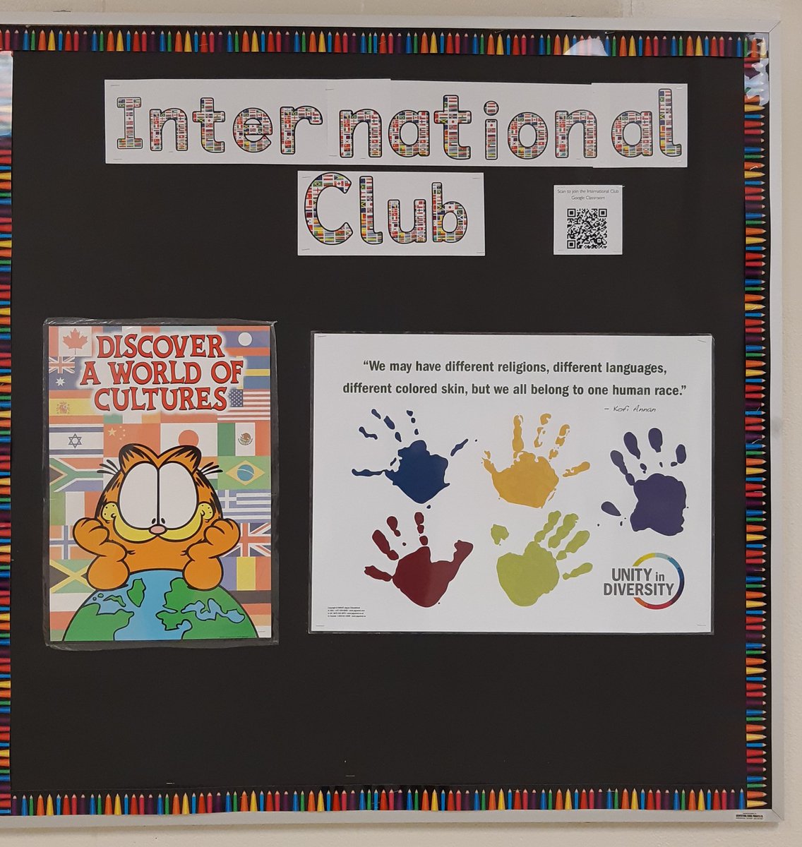Sra_Laird's tweet photo. #Medway International Club inaugural bulletin board. Watch this space! https://t.co/tqTSTjTLat