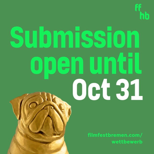 The <a href="/filmfestbremen/">Filmfest Bremen</a> will take place in April 2022! Submit for a chance of winning an award in one of the following categories: #humor, #satire, #innovation or #sustainability!

filmfreeway.com/filmfestbremen