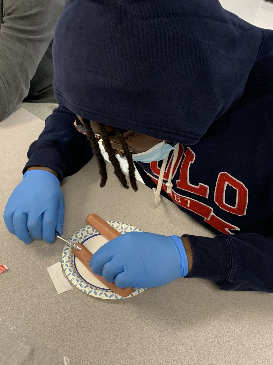 BTsportsmedLWHS's tweet image. Thanks @BeaconOrtho for lending us Jake for a few hours today! He taught my seniors some suturing basics. We have a few that may change their college plans as a result 🙌🏼 @FirebirdTweets @ButlerTech