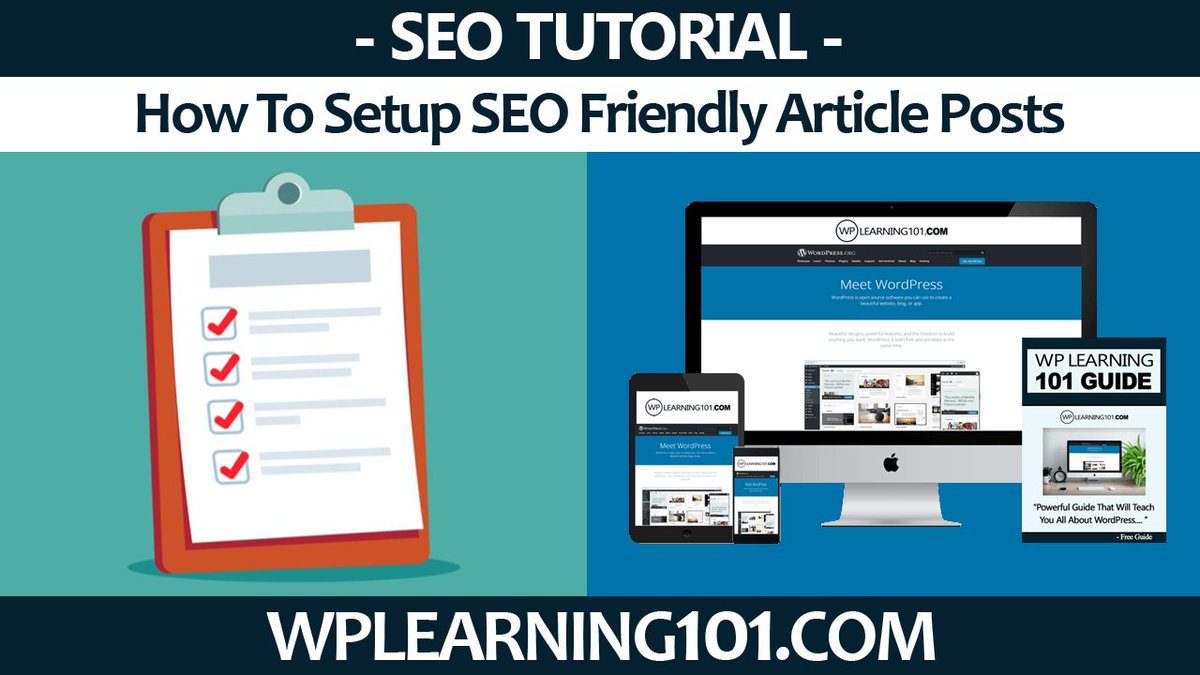 dfynichewebsite's tweet photo. How To Setup SEO Friendly Articles For WordPress Website Posts (Step-By-Step Tutorial) https://t.co/OR5WZtuC3V via @YouTube #workfromhome #affiliatemarketing #makemoneyonline #ArticleSEO #SEOTutorial #SEO #Google #OnlineMarketing #Marketing #digitalmarketingtips #wordpress https://t.co/lSpyYzwzyh