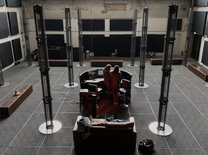 Preparations for Marvin's Dream &amp; VOODOOHOP Party @ MONOM in Berlin this Saturday.⠀
⠀
An immersive sci-fi fable written by AI. ⠀
Soundtrack by Margaret, Thomash, EXZ &amp; Sebastian Lee Phillipp (Die Wilde Jagd)
Afterparty with Numa Gama (live), Urubu Marinka &amp; Saeko Killy⠀