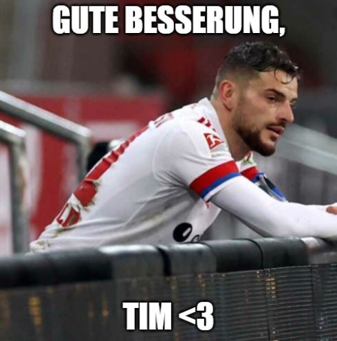 Luja1887's tweet photo. Gute Besserung, Tim !! Hoffe, es wird nicht so schlimm <3 #nurderHSV #FCNHSV #timleibold https://t.co/y0bfupmAx5