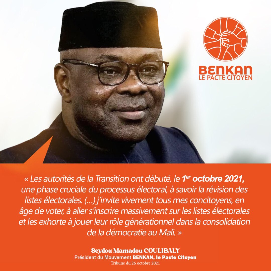 SM_Coulibaly's tweet photo. Retrouvez l’intégralité de ma tribune du jour sur le lien suivant: https://t.co/uf9XI1Dn15

#SeydouMamadouCoulibaly
#SMC
#BenkanLePacteCitoyen
#MaliKoDo https://t.co/YzadqqoALg
