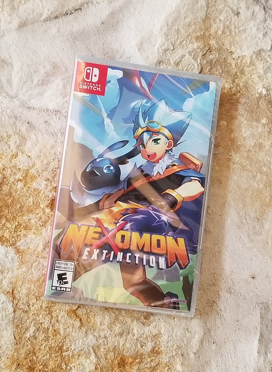 GamequestDQ's tweet photo. Nexomon: Extinction (Switch)
...well, obviously I couldn't wait until next month to pick up the physical copy. I have self-control. Really!
Looking forward to having another game that my kiddos may enjoy playing with Dad!
@PQubeGames #Nexomon
#VEWOInteractive #LimeTurtleInc https://t.co/Gr6G5pdhJn