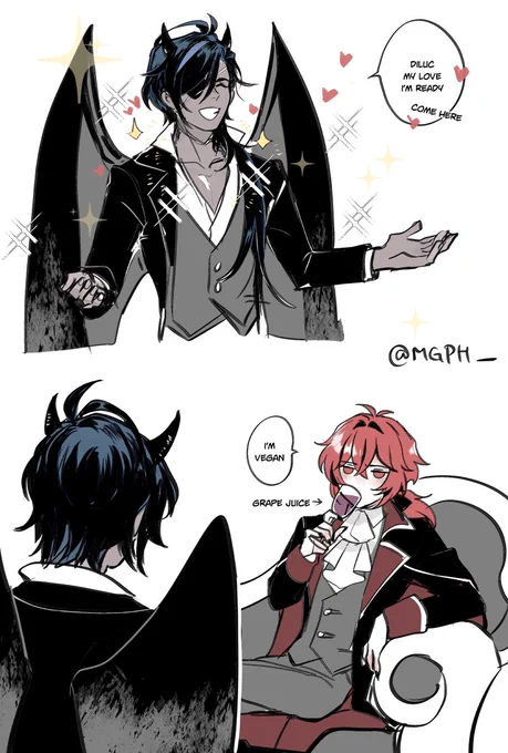 A demon and vampire's tragic love story 