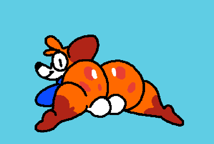 Would you look at that, his ass is all out for someone to see!

It'd sure be such a shame if someone was tempted to bury their dick deep in his guts~!