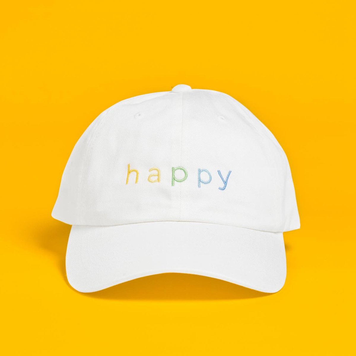 elatecbd's tweet photo. It’s like a Warhol… elate team h a p p y hats are now available for $24.99! Get one free for a limited time with orders over $100! #lifeelated https://t.co/cYROnEhaqh