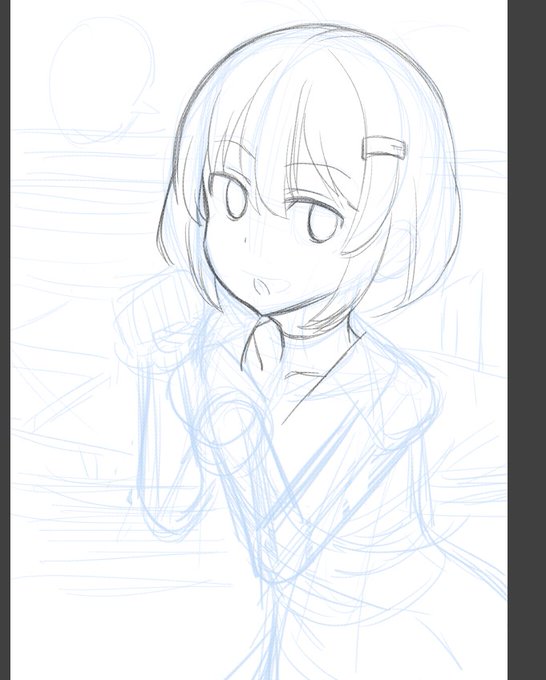 ネームの息抜きにゆかりさん
感覚はだいぶん戻ってきたかも 