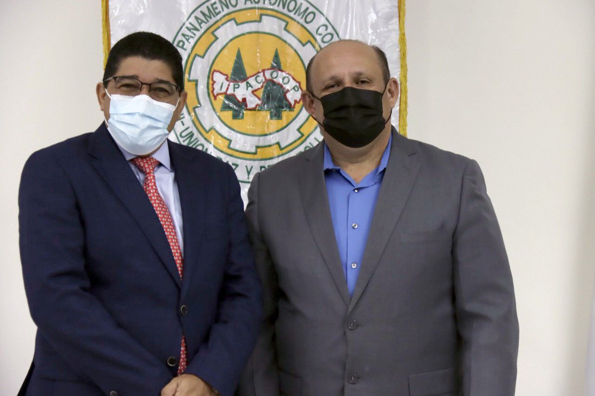 IPACOOP's tweet photo. #Panamá | El Gerente General de Seguros FEDPA, Amilcar Córdoba, Realizó una visita de cortesía al #IPACOOP, donde fue atendido por el Director Ejecutivo, Edwin Navarro. https://t.co/j3p6behQBZ