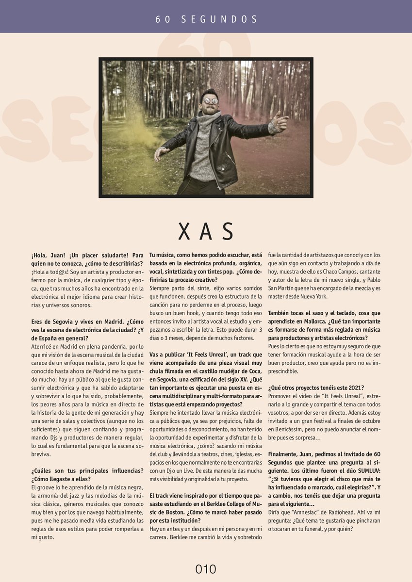 Xas_Official's tweet photo. @DJMagEs October 
#itfeelsunreal #djmag https://t.co/MfMYCb9bd9