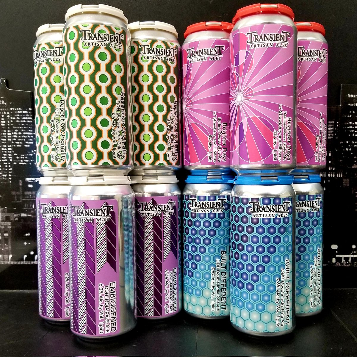 CityViewLiquor's tweet photo. Welcome to Madison! We are happy to share that we are now carrying @TransientAles! #NewBeerArrivals #TimeForAColdOne #BeerOClock #CrazyRadBeer #EnjoyTheView #WelcomeToMadison #GetItAtCityView https://t.co/eU8iymIBxw