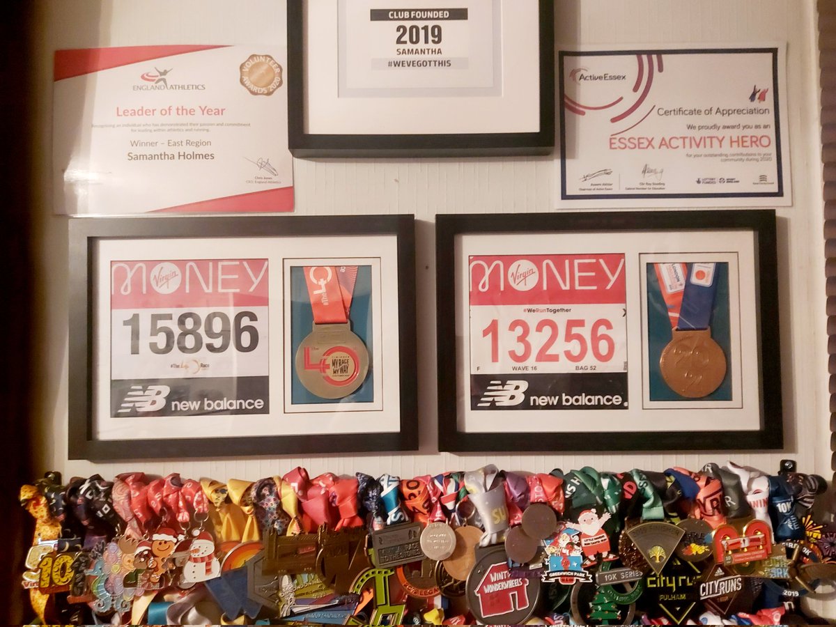 SamHolm19460171's tweet photo. Frames from the amazing Phome team ❤👍
Both medals now finally on the wall 😊
Looking awesome. #VirtualLondonMarathon2020
#LondonMarathon2021 #WeRunTogether #runsome #runningmayors #thisgirlcan #FindYourActive #activeessex #activebasildon #wevegotthis https://t.co/qd2b8vgHfS
