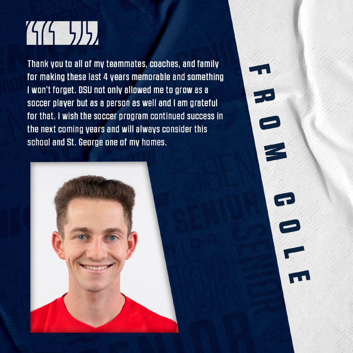 🚨 Senior Spotlights 🚨

Dan Brubaker and Cole Shaffer 

#WeAreONE #DixieBlazers #BlazeYourTrail