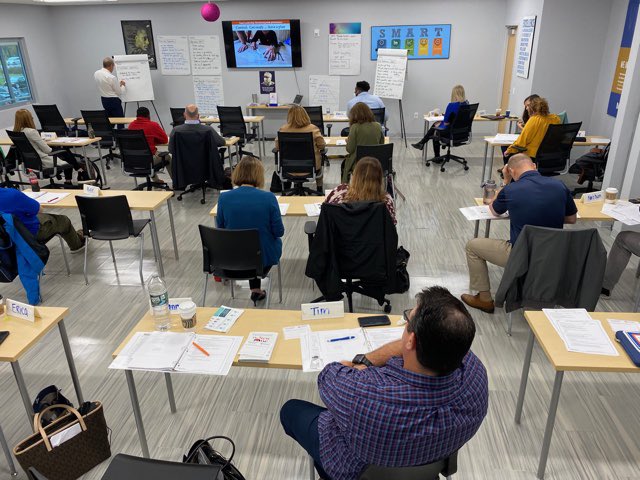 SpecOlympicsNY's tweet photo. Our managers wrapped up Leadership Team Training today. Thanks a bunch to @MohawkHonda Chevrolet for the workspace and @MPI_Leadership for the big plans and perspective! https://t.co/dFpTla6V4S