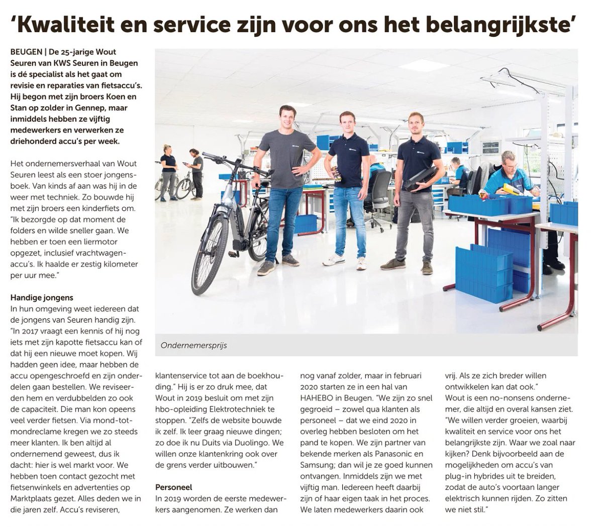 De Ondernemersprijs tweet media