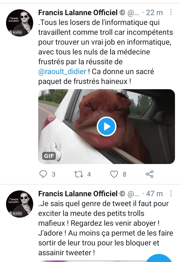 Aurelief10's tweet photo. @bene444444442 @Le___Doc Il en poste toutes les heures, il est énorme 😂 https://t.co/u64vsNAhIR