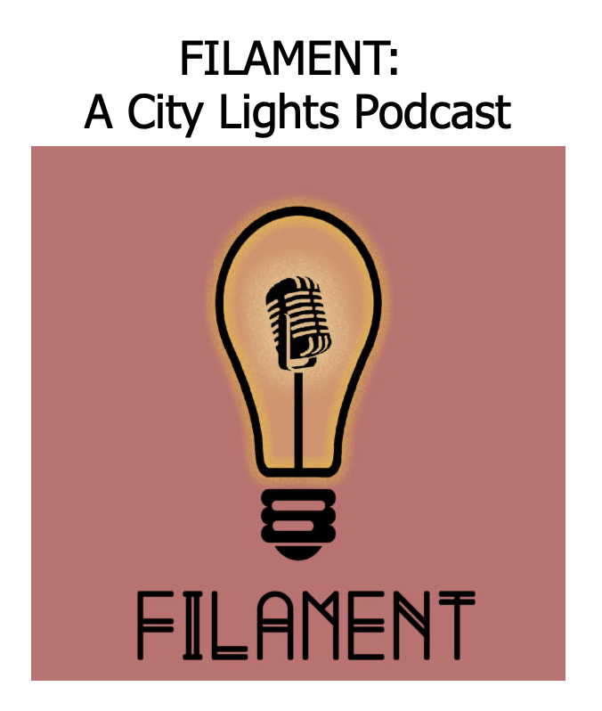 PlayOnWords_SJ's tweet photo. #ICYMI: Listen to Melinda Marks perform "Not a Gardener" by @melissacuisine on "Filament," @citylights' wonderful podcast. https://t.co/g8cRbii9p2 https://t.co/5Ron06JLK7