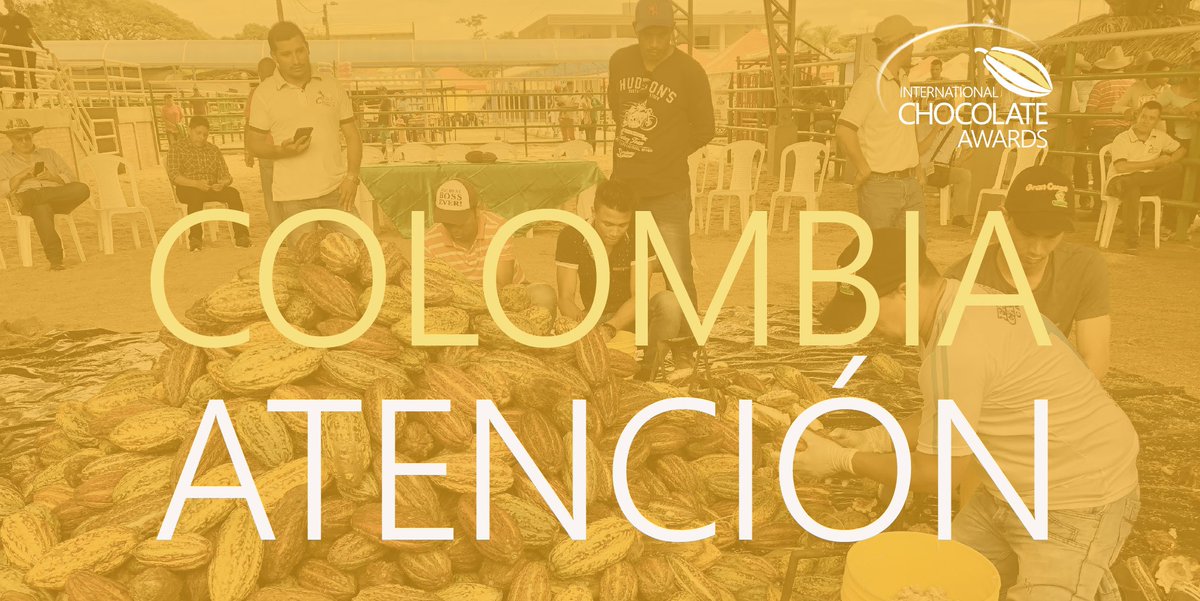🇨🇴 ATENCIÓN! La inscripción al 1.er Concurso Nacional de Chocolate de Origen Colombiano ha sido extendida:
⏳Inscripción extendida hasta el 5 de noviembre, 2021.
⏳Se recibirán muestras hasta el 9 de noviembre de 2021.
internationalchocolateawards.com/es/competition…