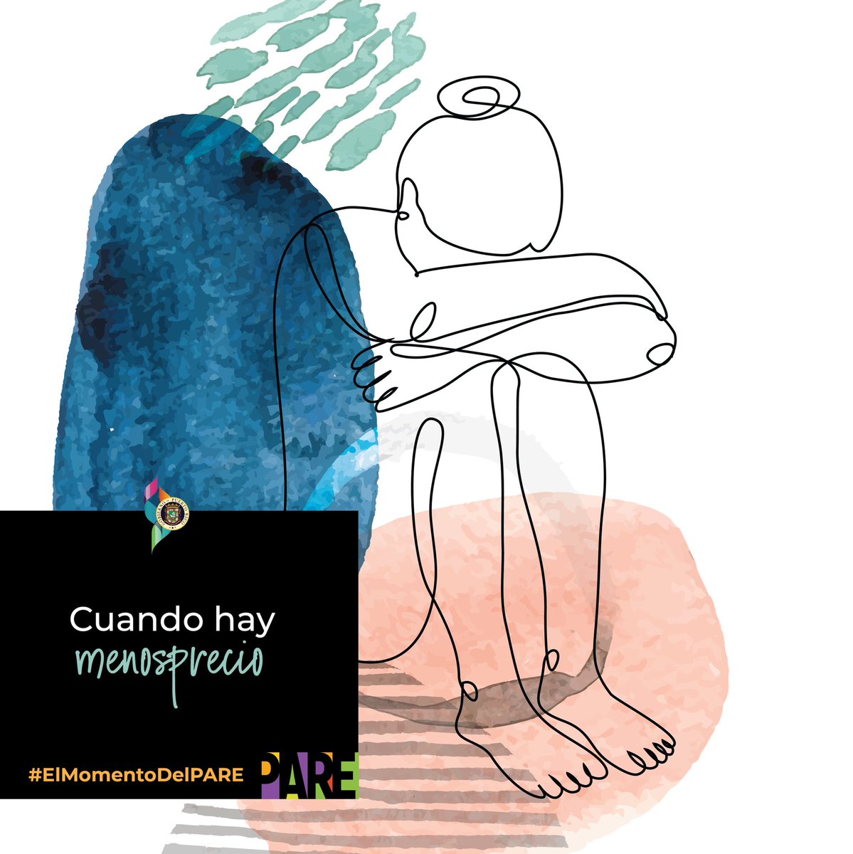 No es amor, si se trata de menosprecio.

#ElMomentoDelPARE