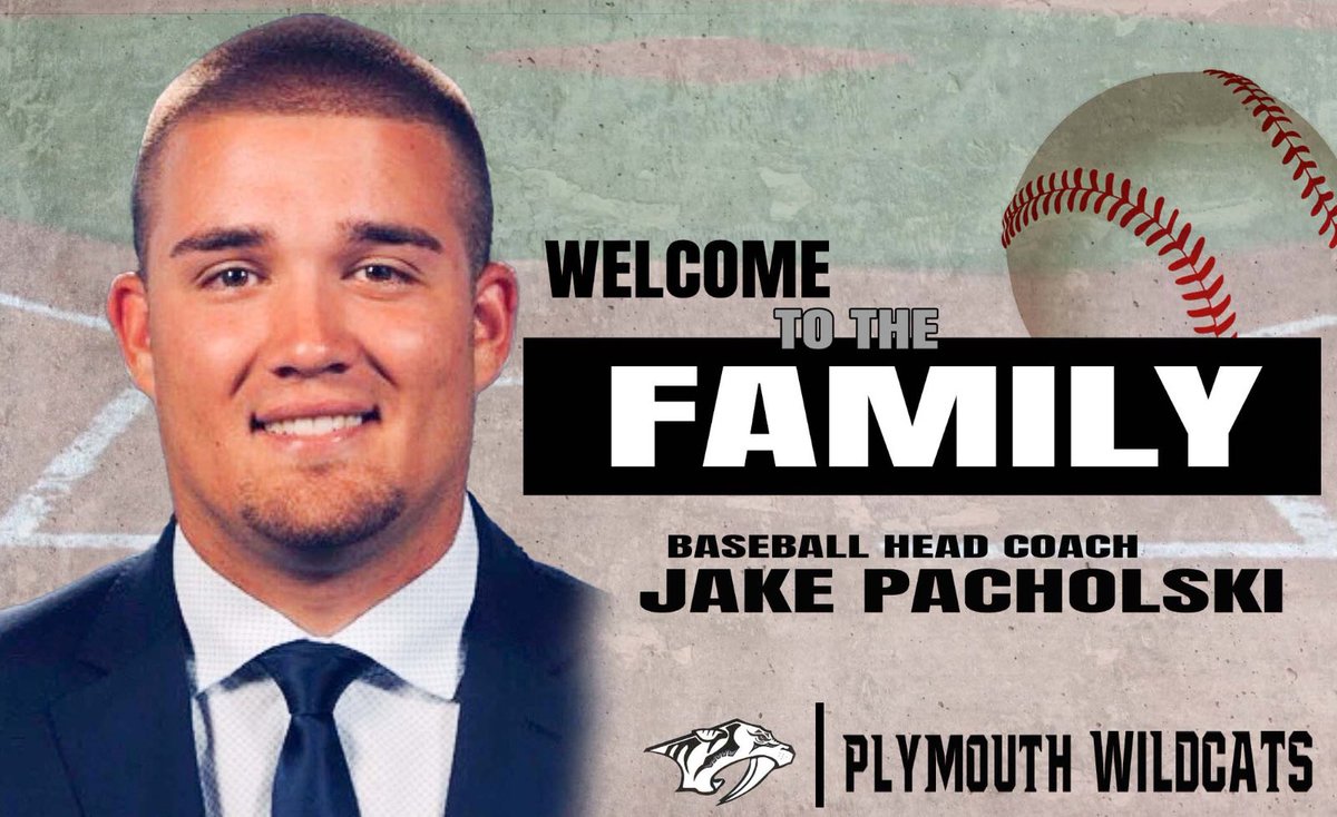 Plymouth Baseball welcomes new Head Coach <a href="/jakepacholski22/">Jake Pacholski</a> ! Players and families watch for an email with more details and an opportunity to meet Coach Pacholski!