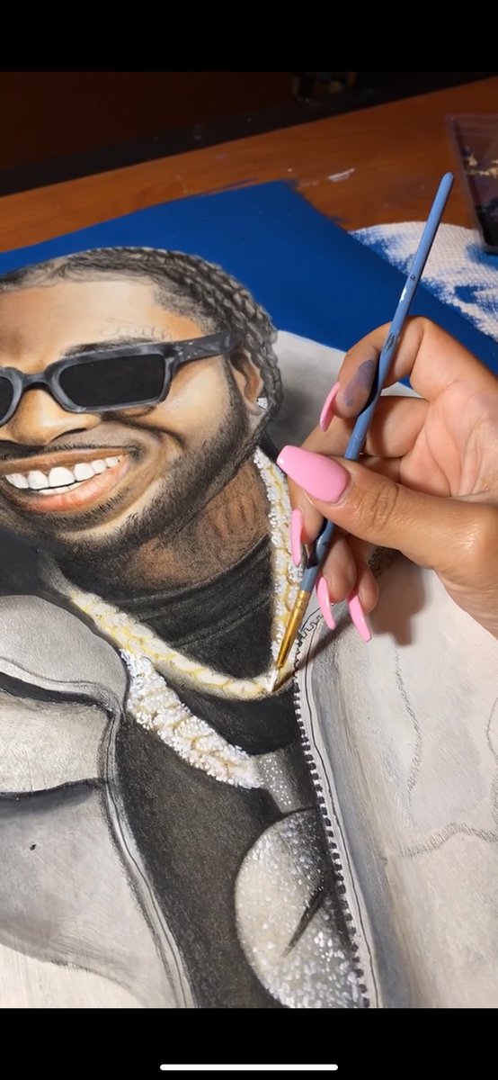 IlysbCheyenne's tweet photo. My #Popsmoke @POPSMOKE10 drawing. What y’all think twitter? https://t.co/52Jiha8Tpp